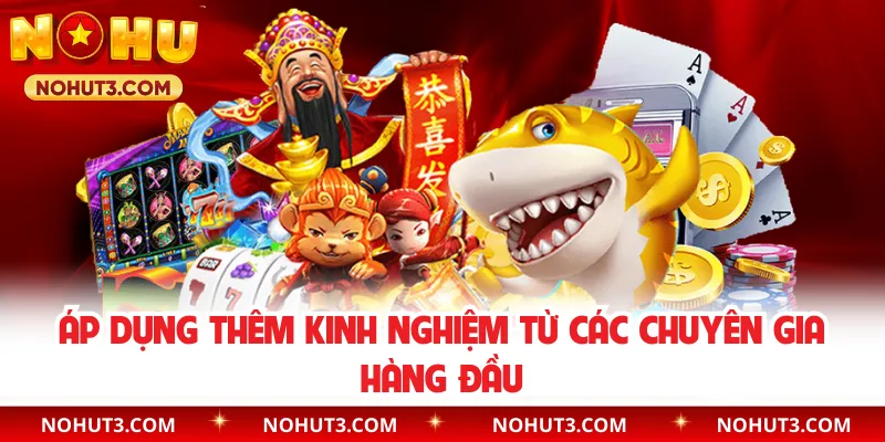 Áp dụng thêm kinh nghiệm từ các chuyên gia hàng đầu